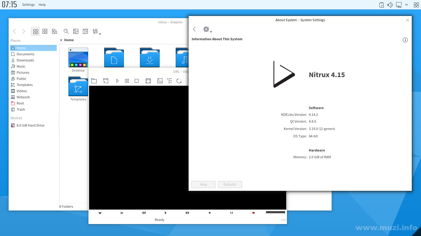 基于 Ubuntu 的 Nitrux 4.15 x64发布